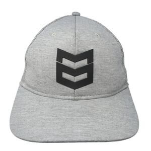 Mtn Ops Snapback Trucker Hat Gray One Size Adjustable Mesh Back 6 Panel